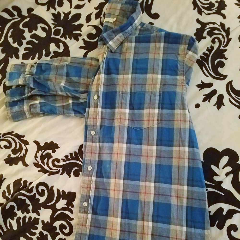 SONOMA - Long Sleeve Button Down Shirt